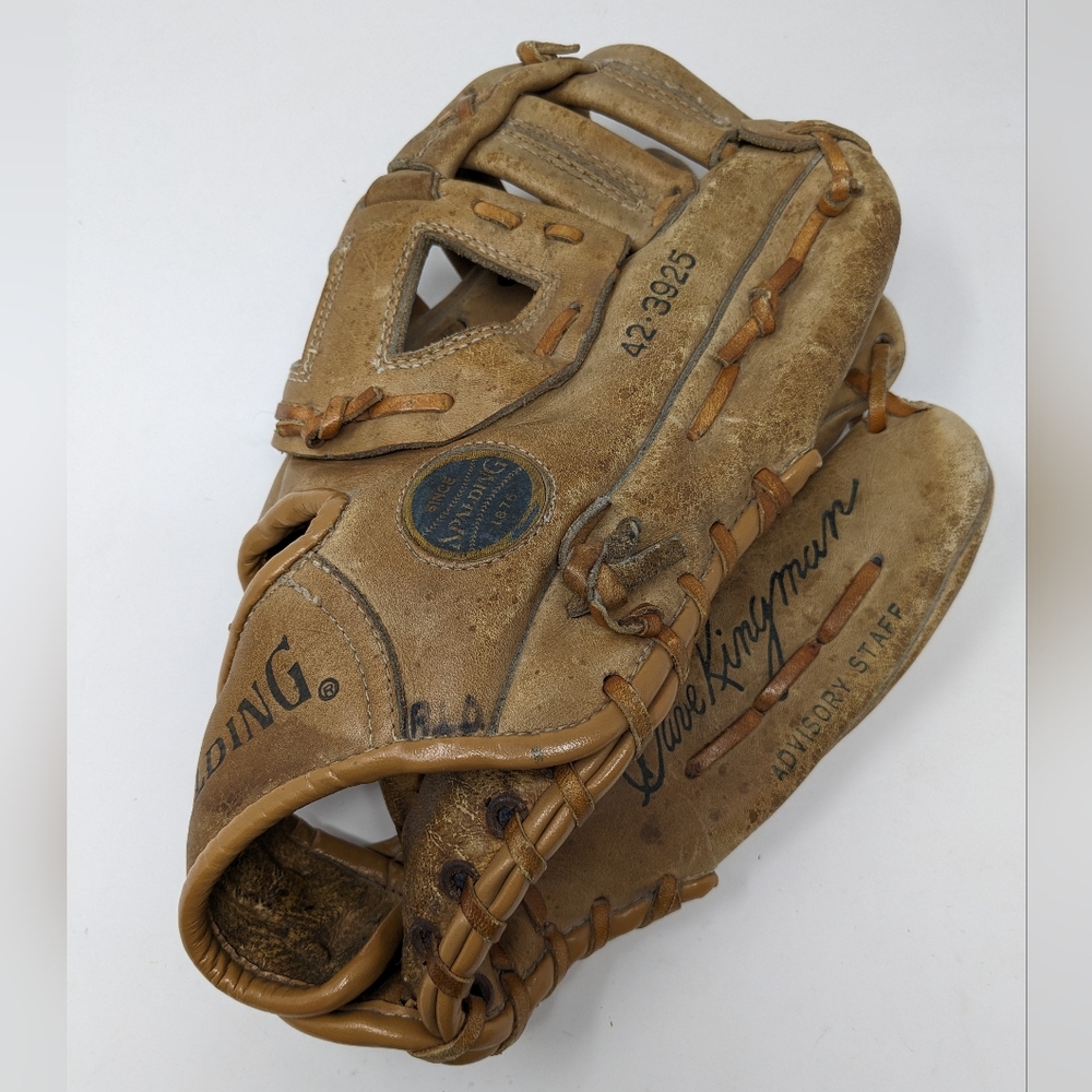 Spalding Baseball Glove Dave Kingman 42-3925 RHT Advisory Staff Right Hand Throw